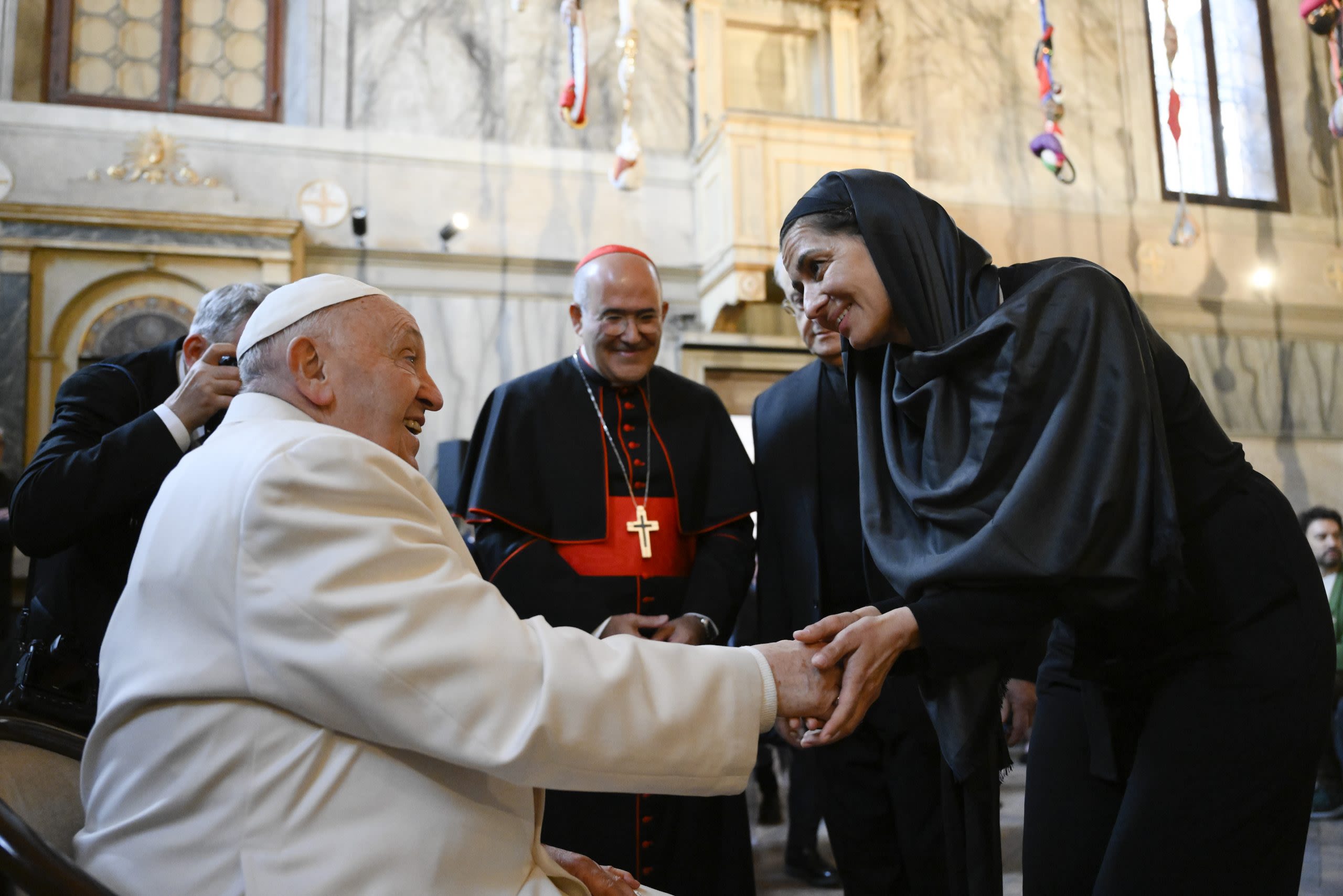 Pope Francis Makes First Papal Visit to the Venice Biennale