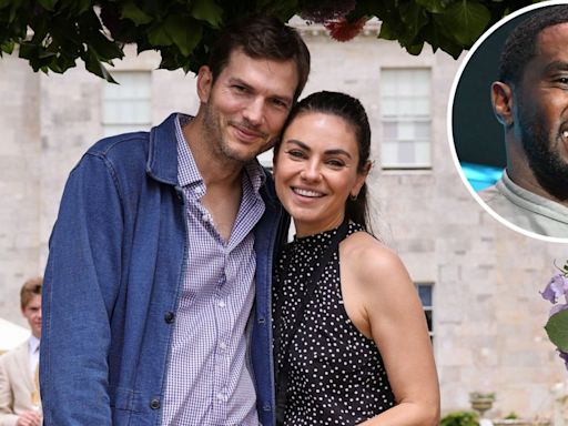 Mila Kunis and Ashton Kutcher Shut Down Breakup Rumors at Bears Game With Kids Amid Diddy Drama