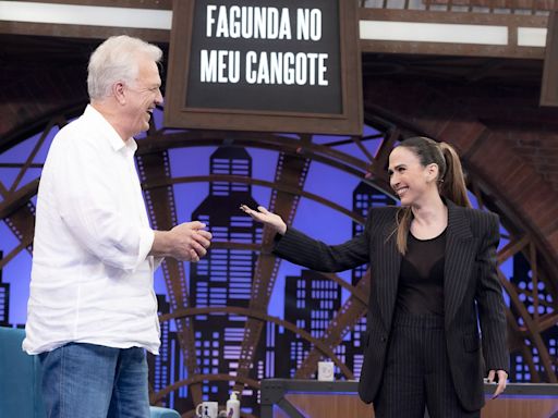 Pedro Bial grava a nova temporada de 'Lady Night' após trato com Tata Werneck. Entenda