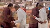 Anant Ambani-Radhika Merchant Aashirwad Ceremony: Amitabh Bachchan gives warm hug as Rajinikanth touches his feet; WATCH