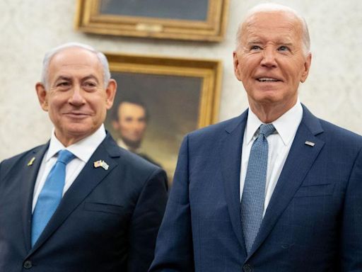 Netanyahu hails Biden's 50 years of support in White House visit