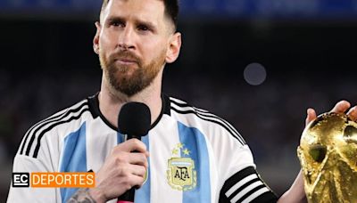 Lionel Messi lamenta que Maradona no vio campeón a Argentina