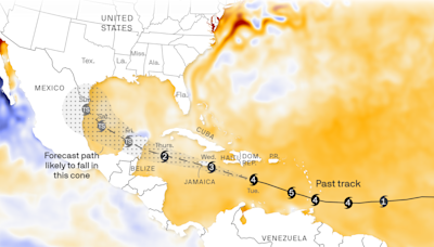 Hurricane Beryl's location provides key insights for the rest of the season