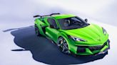 2023 Chevy Corvette Z06 with Zany Green Paint, Matching NFT to Be Auctioned