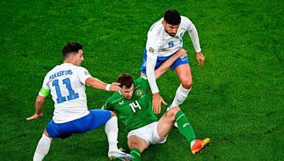 Ireland v Greece: Boys In Green facing another defeat as visitors take lead