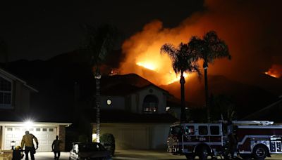 Airport Fire in Trabuco Canyon in Orange County grows to over 9,000 acres