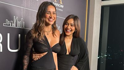 Neha And Aisha Sharma Are “Sundaying The Right Way” Twinning In All-Black Ensembles