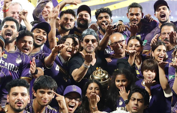 IPL 2024 final: Shah Rukh Khan, Suhana, Aryan and AbRam celebrate as KKR win; Videos go viral