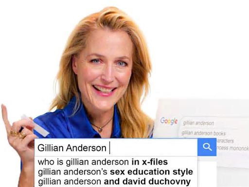 Gillian Anderson Answers The Web's Most Searched Questions