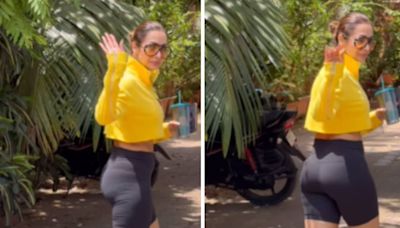Malaika Arora Picks Up Trash From Outside Her Gym But The Internet Is Not Happy - News18