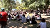 UCLA and UC Davis workers go on strike over Gaza war protest response - KYMA