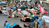 Ambientalistas bloquean carretera federal 307 en protesta contra el Tren Maya