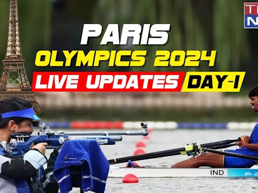 India at Paris Olympics 2024 Day 1 Live Score Updates: Manu Bhaker Jumps To Second, Tennis Match Delayed On July 27