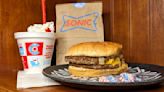 Sonic Peanut Butter Bacon Shake & Double Cheeseburger Review: They're Fine But We Wouldn't Order Them Again