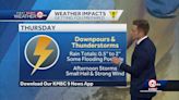 Impact Day; Lots of rumbles, lightning, and rain Thursday, but storms not expected to be severe