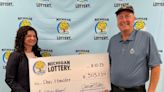 Michigan man's second major lottery prize breaks record