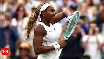 Coco Gauff crushes qualifier Anca Todoni to reach Wimbledon third round | Tennis News - Times of India