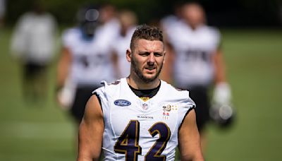 John Harbaugh discusses Patrick Ricard’s role as a fullback in the Ravens offense