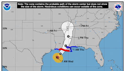 Here's when Hurricane Francine will strengthen, make landfall and dissipate