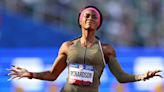 Sha'Carri Richardson's tearful reaction to her 100m win and Olympic spot is everything