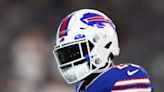 Bills RB Damien Harris taken off field in ambulance after suffering neck injury