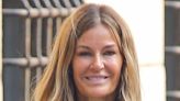 Kelly Bensimon wears bridal white during a stroll with her pups in NYC