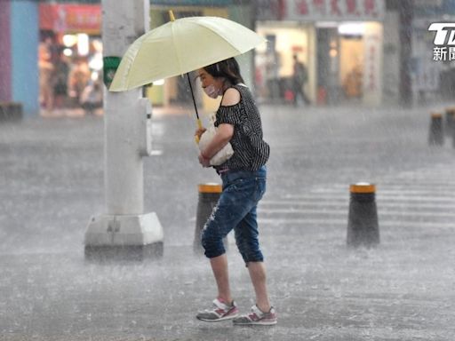 天氣／17縣市大雨特報！對流迎雷雨彈 「下到晚上」全台雨區曝