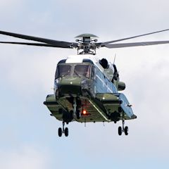 New Marine One helicopters the US spent $5 billion on aren't allowed to carry the president because they could scorch the lawn