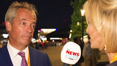 Farage defends jetting to see ‘friend’ Trump in US weeks after being elected as Clacton MP