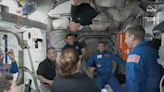 Watch as hatch closes on ISS as Nasa’s SpaceX Crew-5 prepares to return to Earth