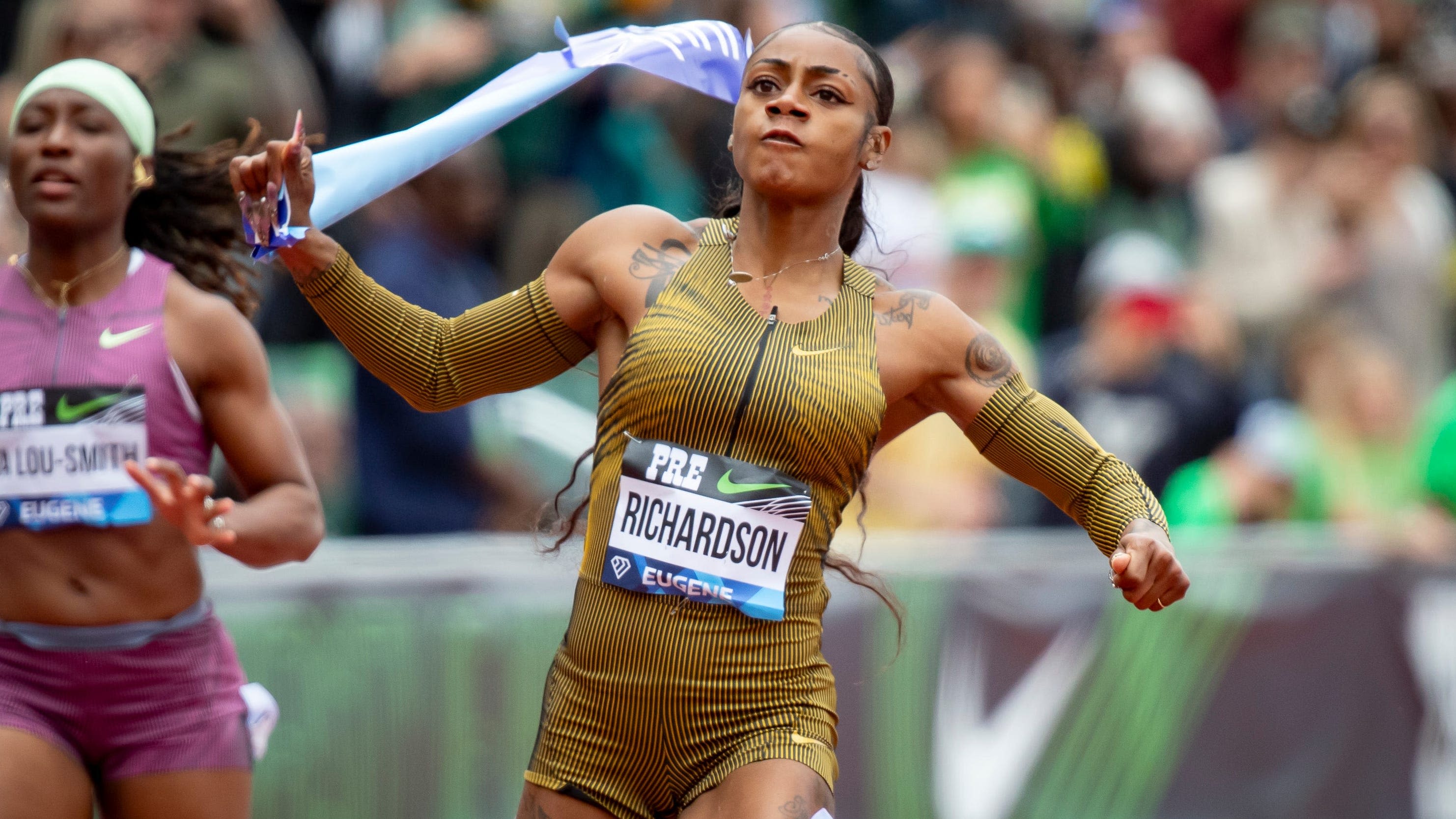 'Ready to make that USA Team': Sha'Carri Richardson cruises to 100m win at Pre Classic