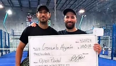 Gonzalo Higuaín, campeón de pádel en Miami: la nueva pasión del excrack argentino a dos años de su retiro