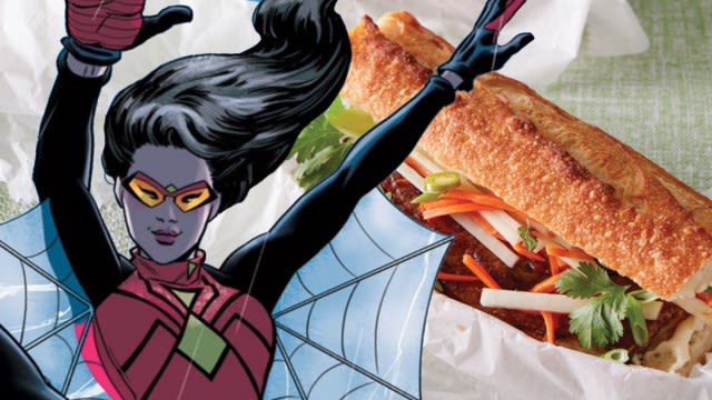 Exclusive Spider-Man: The Official Cookbook Excerpt Reveals Spider-Woman Bánh Mì Recipe