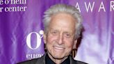 Michael Douglas is a proud dad with son Dylan and daughter Carys by his side in glamorous outing