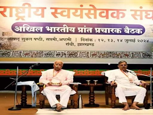 Three-day meet of RSS 'prant pracharaks' begins in Ranchi | Ranchi News - Times of India