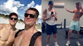 Carl Nassib Posts Shirtless Pic With New Mystery Man to Insta Story