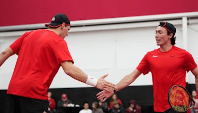 Ohio State men's tennis pursuit of NCAA title begins with 4-0 victory over Cleveland State