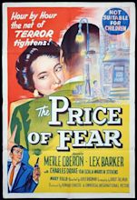 THE PRICE OF FEAR Original One sheet Movie poster Merle Oberon Lex ...
