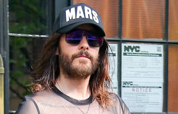 Jared Leto Goes Sheer During Outing in New York City After Sharing Sad Met Gala News