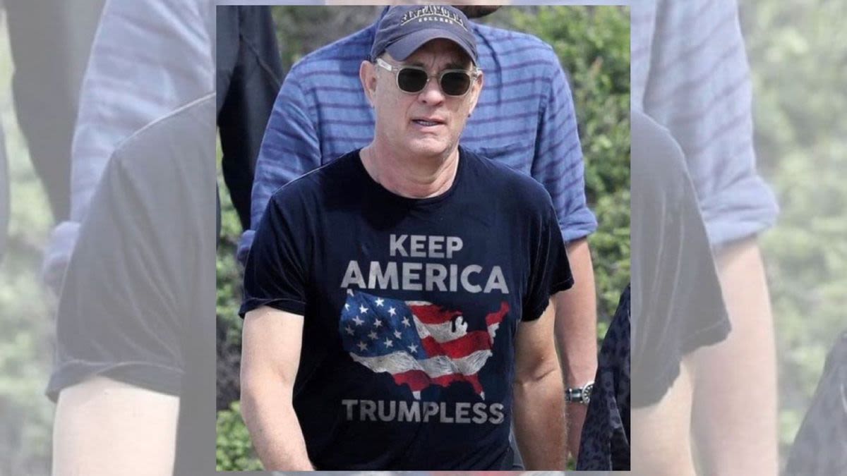 Fact Check: Picture Purportedly Shows Tom Hanks in 'Keep America Trumpless' T-Shirt. Here Are the Facts