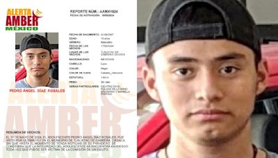 ALERTA AMBER: Buscan en Oaxaca a Pedro Ángel Díaz Rosales de 16 años