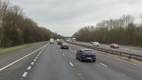 Man struck and killed on motorway