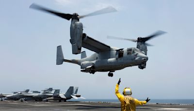 Massachusetts lawmakers call on the Pentagon to ground the Osprey again until crash causes are fixed