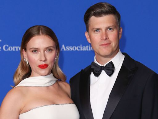 Scarlett Johansson and Colin Jost Have Glam Date Night at White House Correspondents’ Dinner