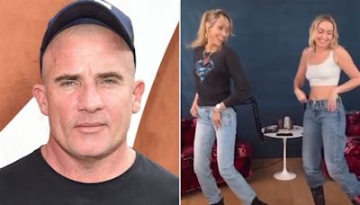 Dominic Purcell Posts Video of Wife Tish Cyrus and Daughter Brandi Dancing: 'Can't Keep Good Women Down'