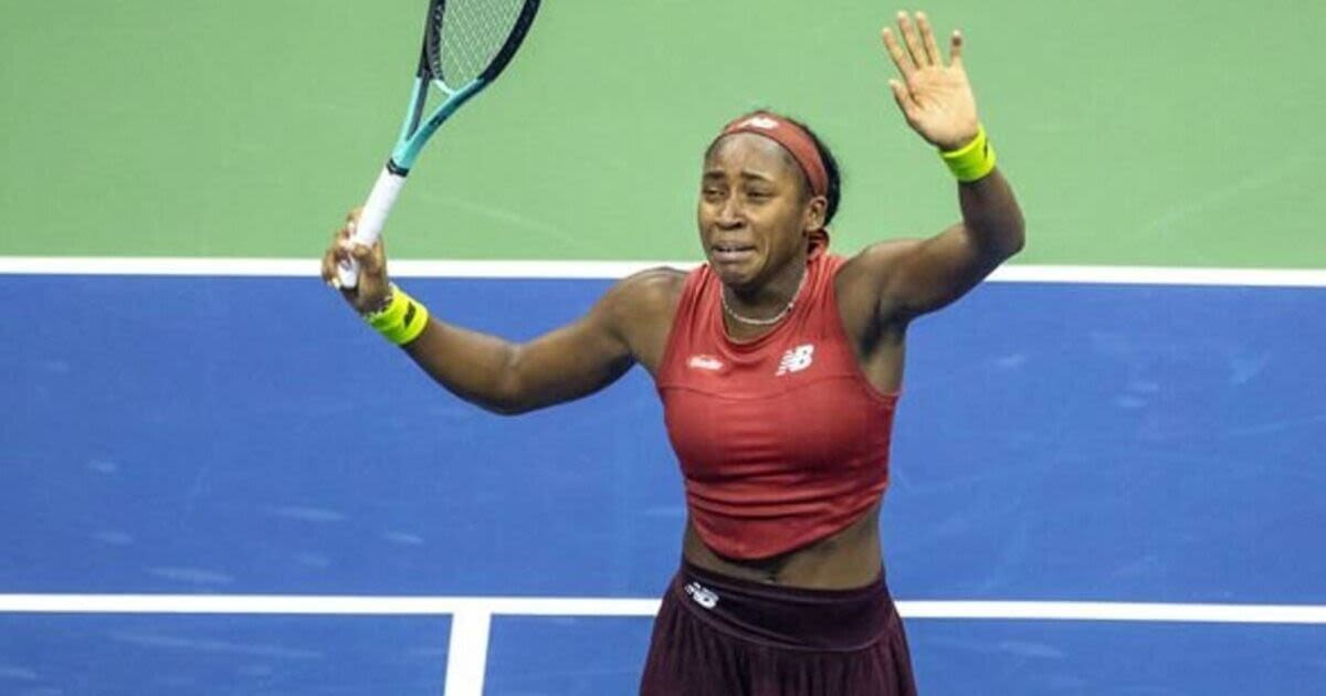 Coco Gauff broke crying rule with dad at US Open - ‘I was not expecting that'