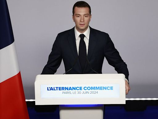 Bardella promete ser el "primer ministro de todos los franceses" tras superar los resultados electorales