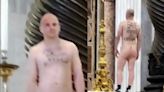 Video: un hombre protestó desnudo en la Basílica de San Pedro por la muerte de niños en Ucrania | Mundo