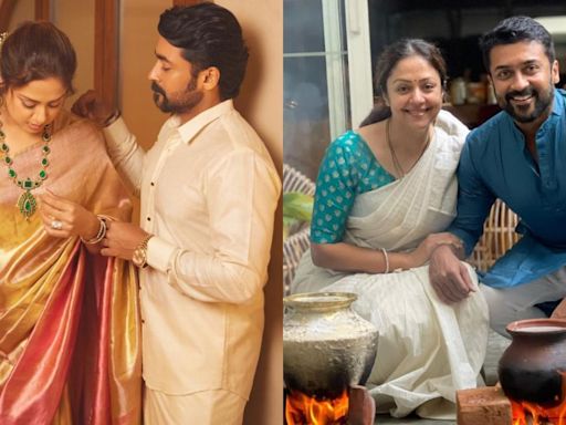 Suriya Birthday 2024: Actor’s adorable pictures with wife and actress Jyotika and kids