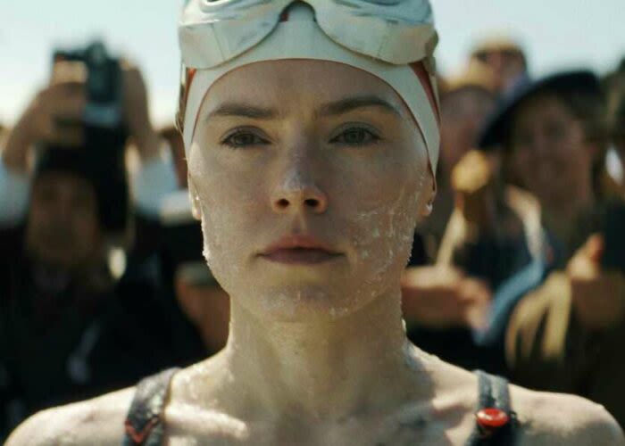Review: Daisy Ridley makes a splash as legendary swimmer Gertrude Ederle
